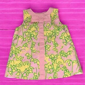 Lilly Pulitzer Baby Dress 18–24M Easter Missing Bloomer